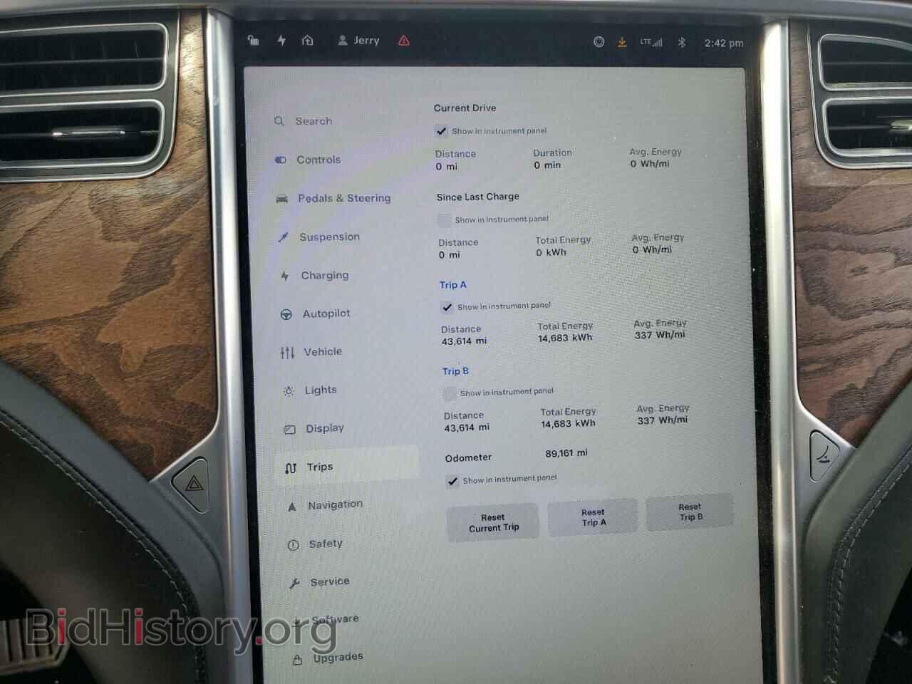 2017 TESLA MODEL S - VIN: 5YJSA1E26HF185111 - Photo 9