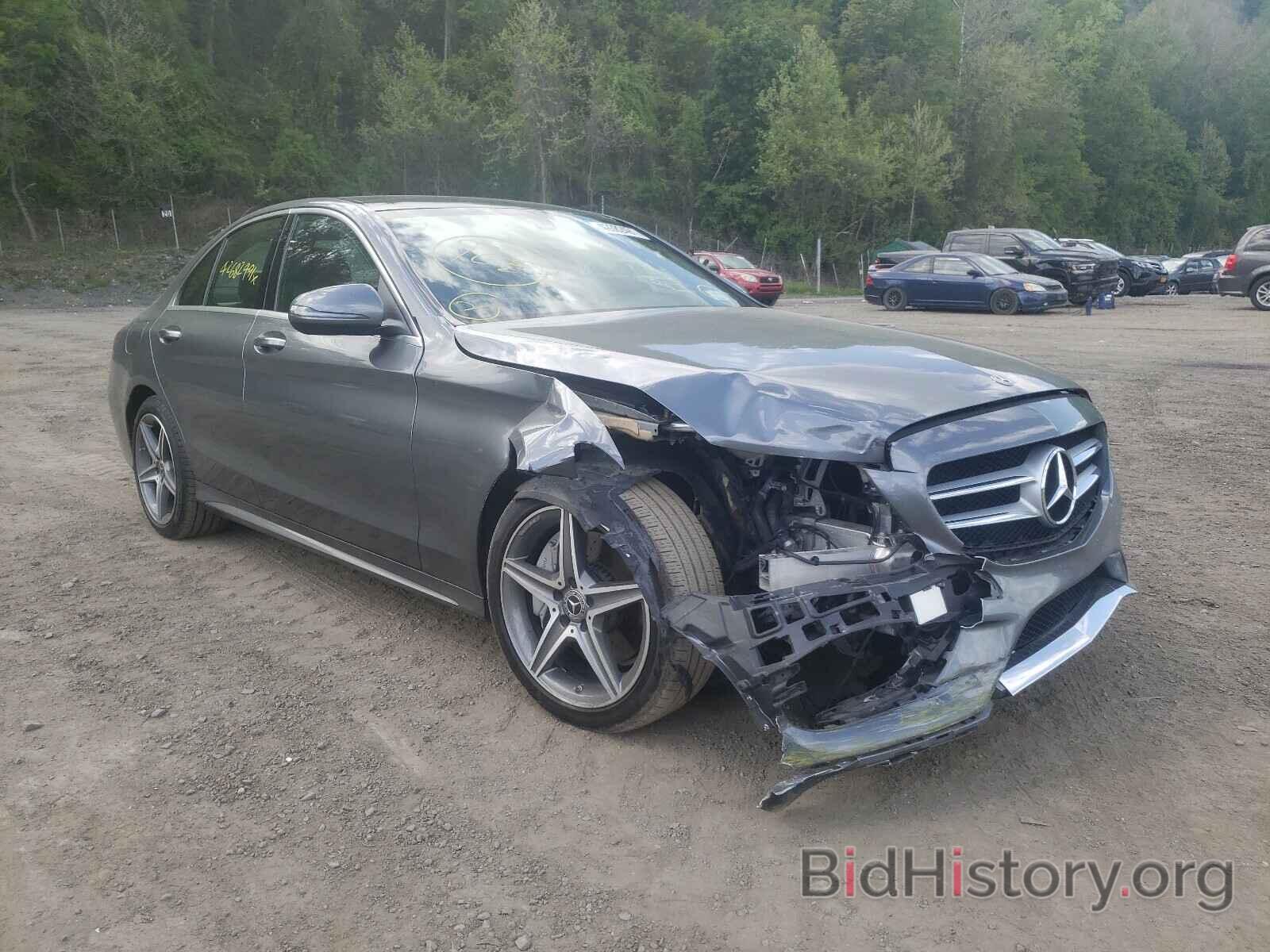 Photo WDDWF4KB3JR357254 - MERCEDES-BENZ C CLASS 2018