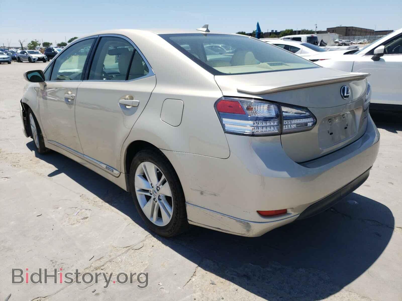 2011 LEXUS HS - VIN: JTHBB1BA0B2044309 - Photo 3