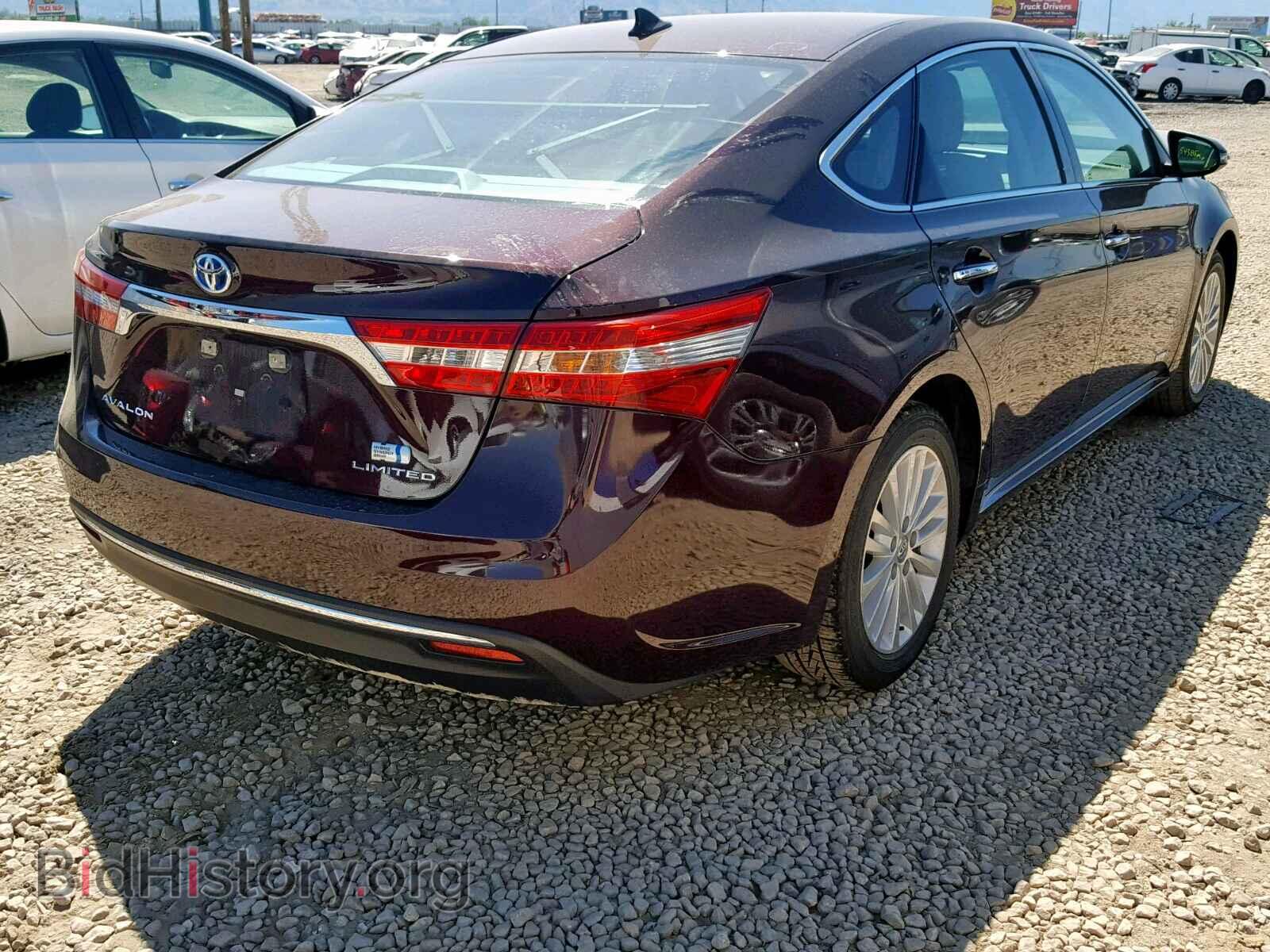 2014 TOYOTA AVALON - VIN: 4T1BD1EB7EU030301 - Фото 4