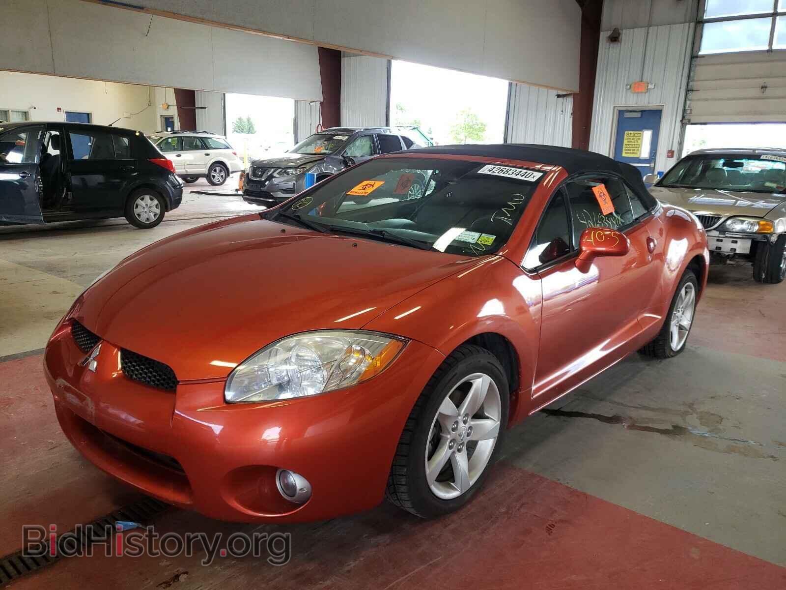 2008 MITSUBISHI ECLIPSE - VIN: 4A3AL25F18E038854 - Фото 2