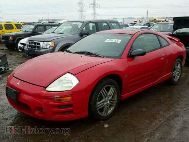 2003 MITSUBISHI ECLIPSE - VIN: 4A3AC84H83E028594 - Фото 2