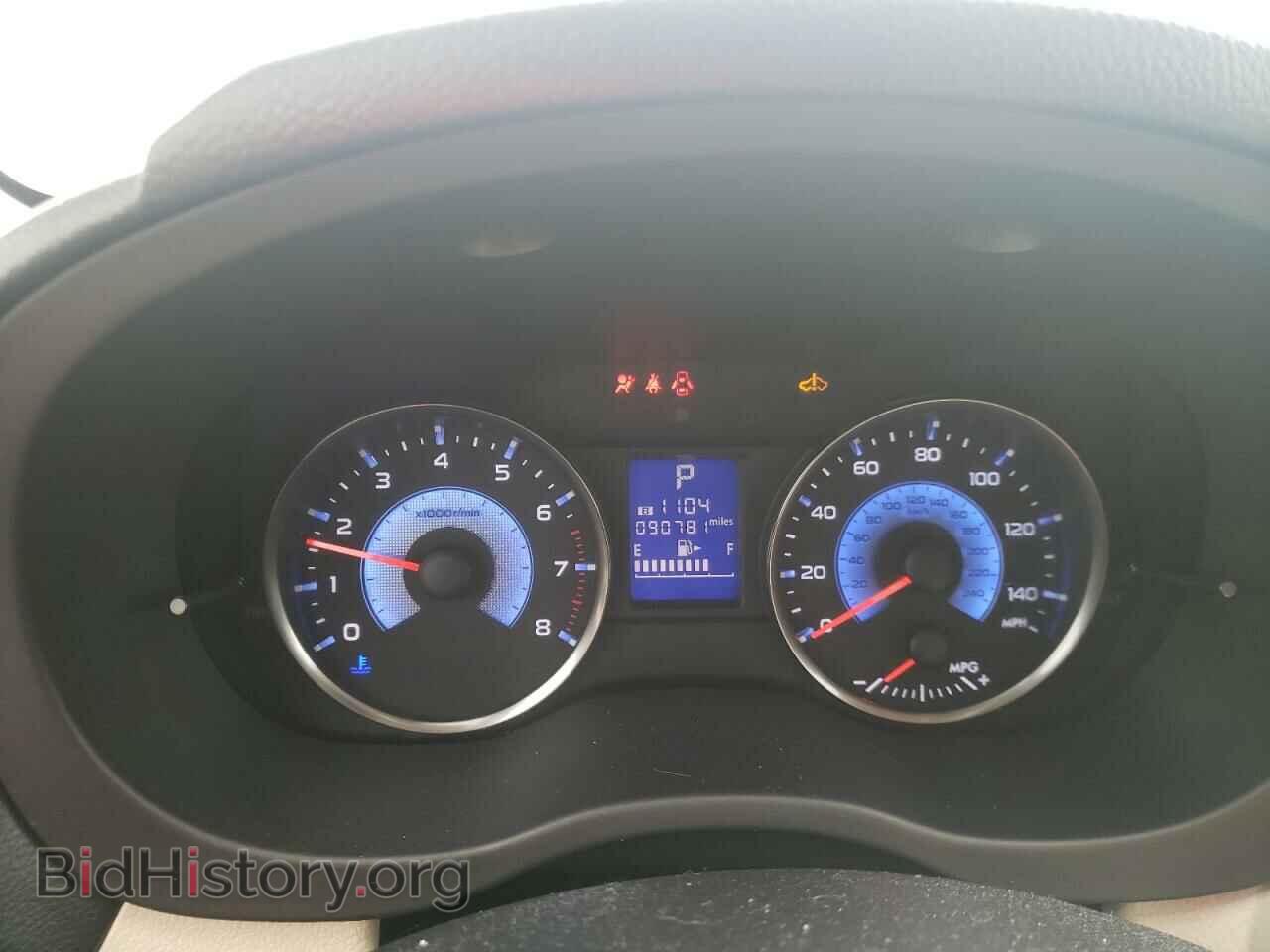 2014 SUBARU XV - VIN: JF2GPBKC2EH303515 - Фото 9