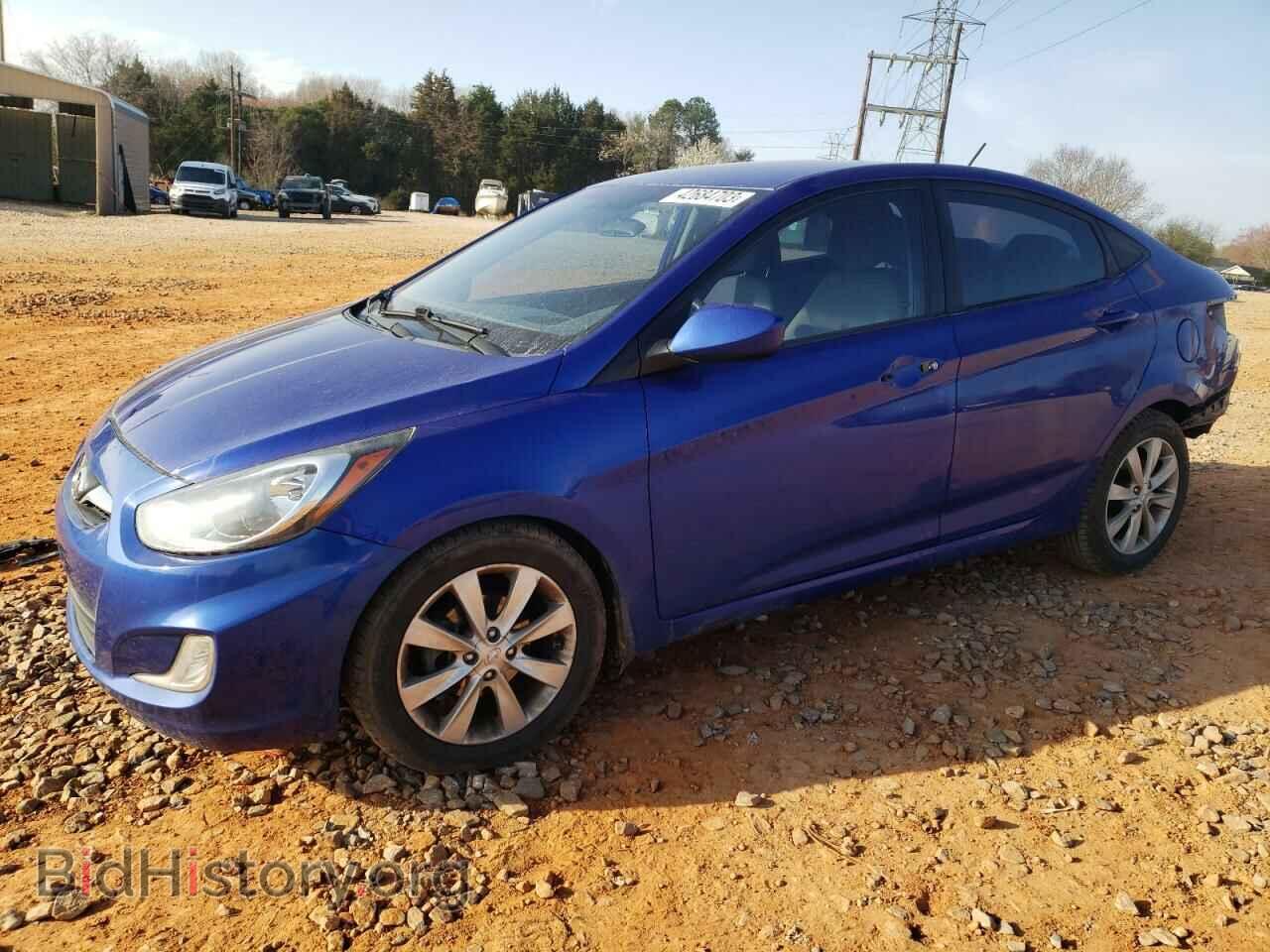 Photo KMHCU4AE6DU341027 - HYUNDAI ACCENT 2013
