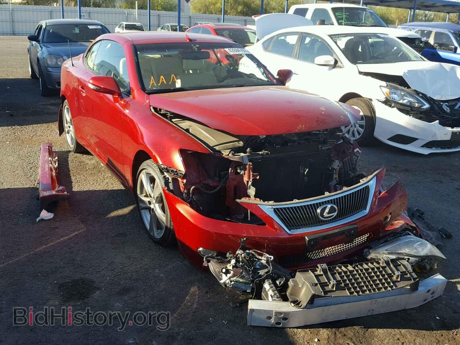 Photo JTHFF2C22C2526185 - LEXUS IS 2012