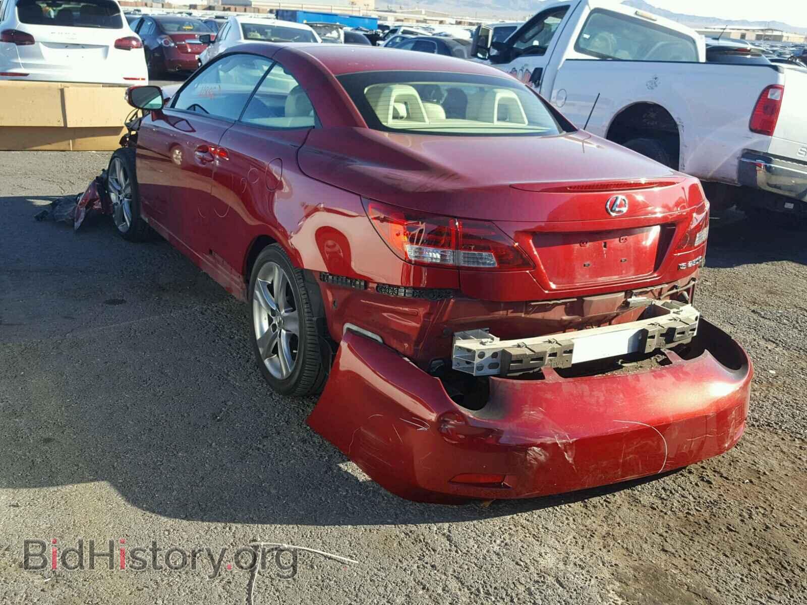 2012 LEXUS IS - VIN: JTHFF2C22C2526185 - Photo 3