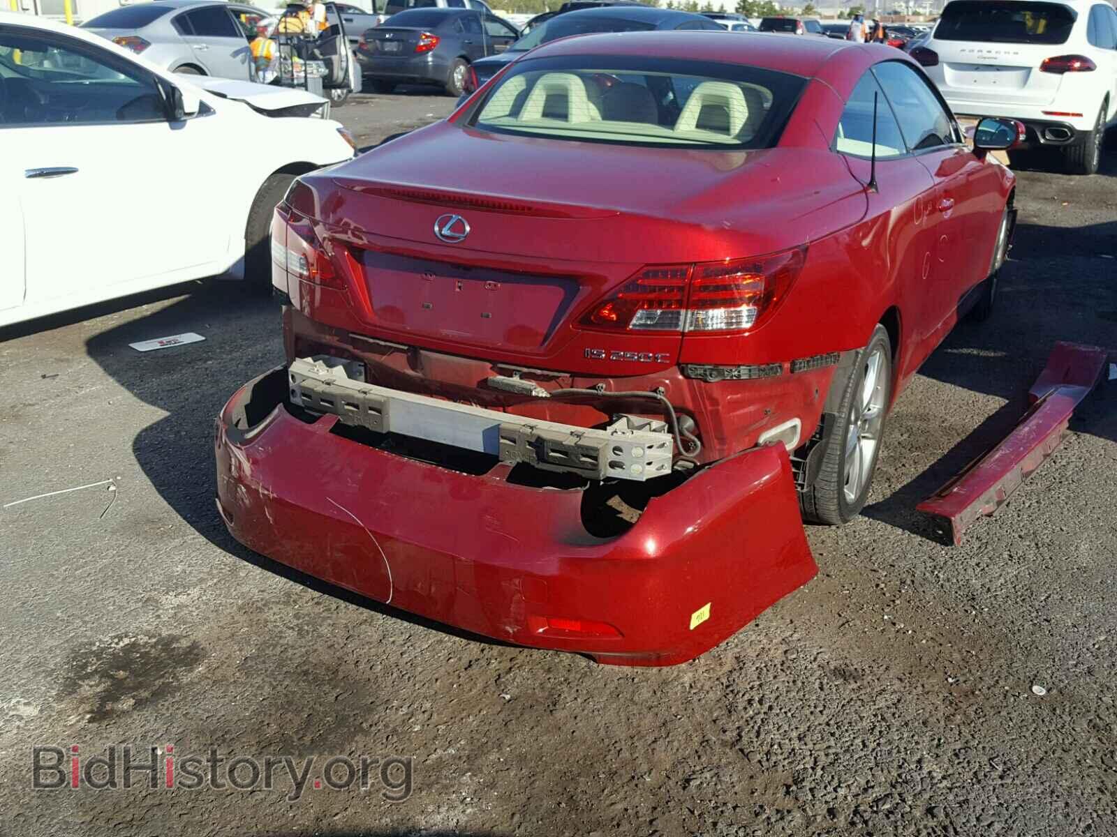2012 LEXUS IS - VIN: JTHFF2C22C2526185 - Photo 4