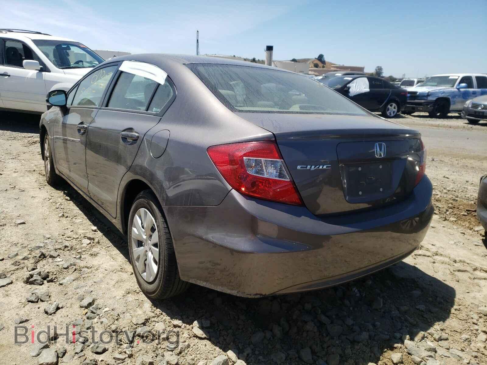 2012 HONDA CIVIC - VIN: 19XFB2F58CE336090 - Фото 3