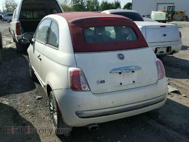 2013 FIAT 500 - VIN: 3C3CFFER4DT552474 - Фото 3