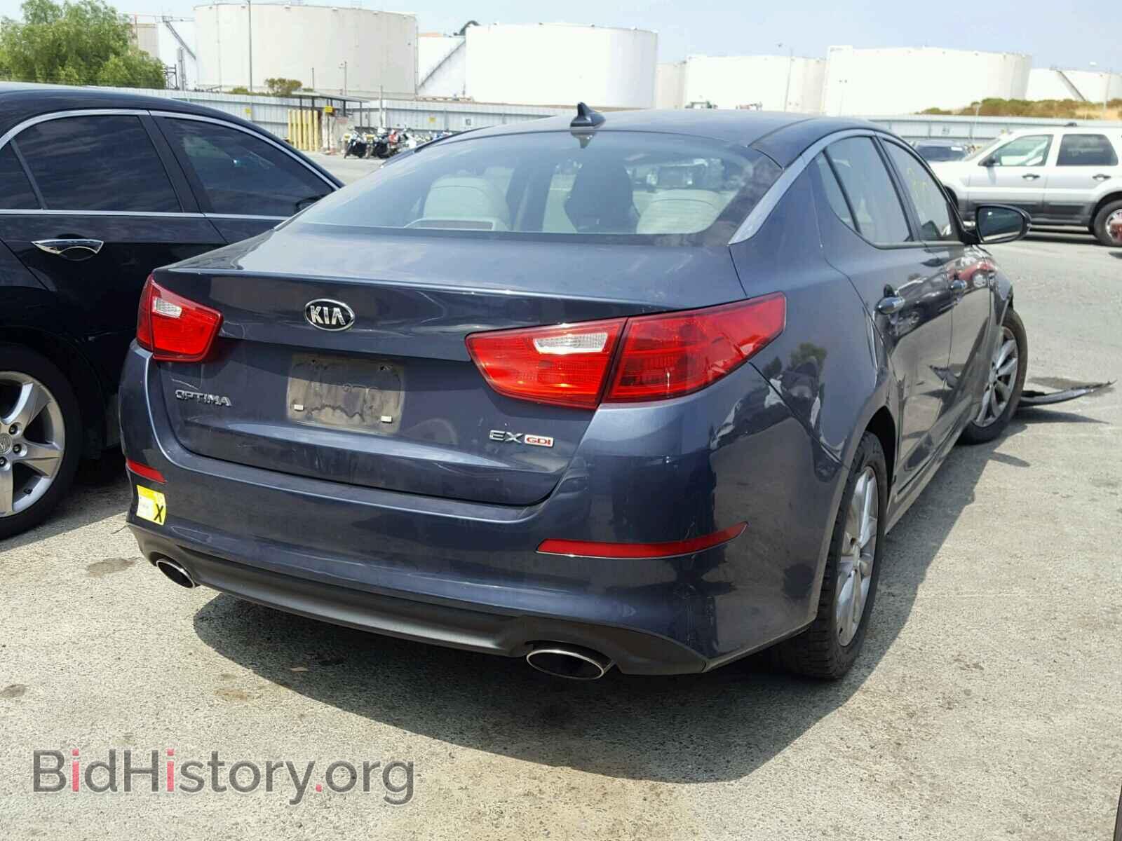 2015 KIA OPTIMA - VIN: 5XXGN4A72FG392683 - Фото 4