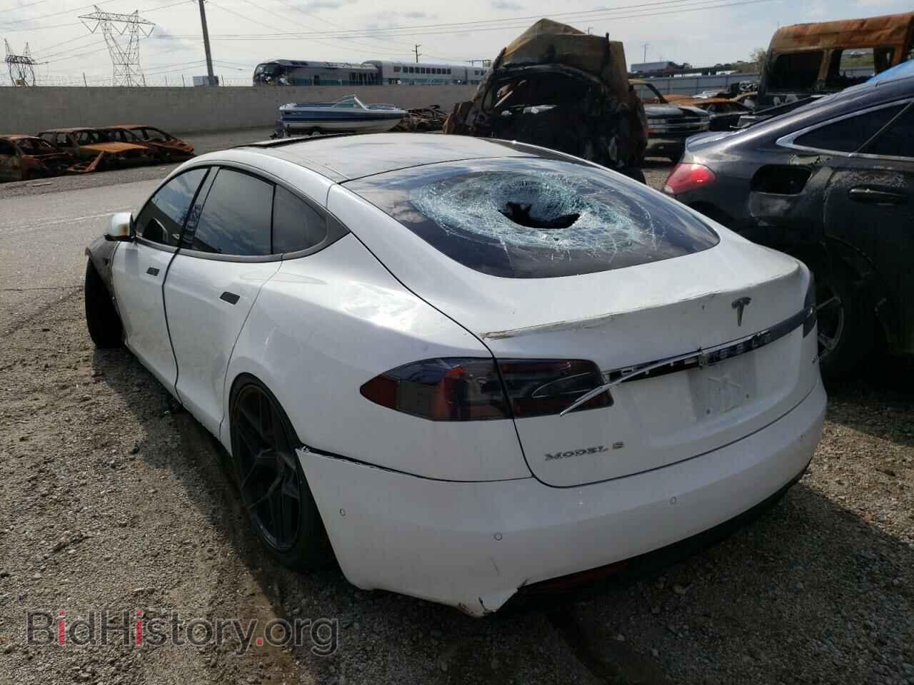 2016 TESLA MODEL S - VIN: 5YJSA1E24GF145365 - Фото 2