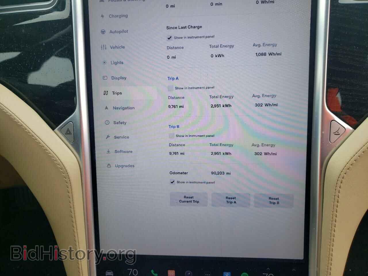 2016 TESLA MODEL S - VIN: 5YJSA1E25GF171005 - Photo 9
