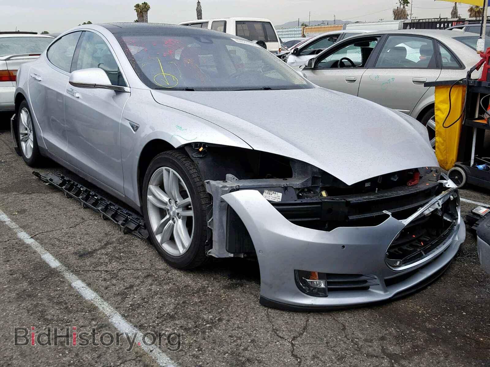 Photo 5YJSA1S12EFP66242 - TESLA MODEL S 2014