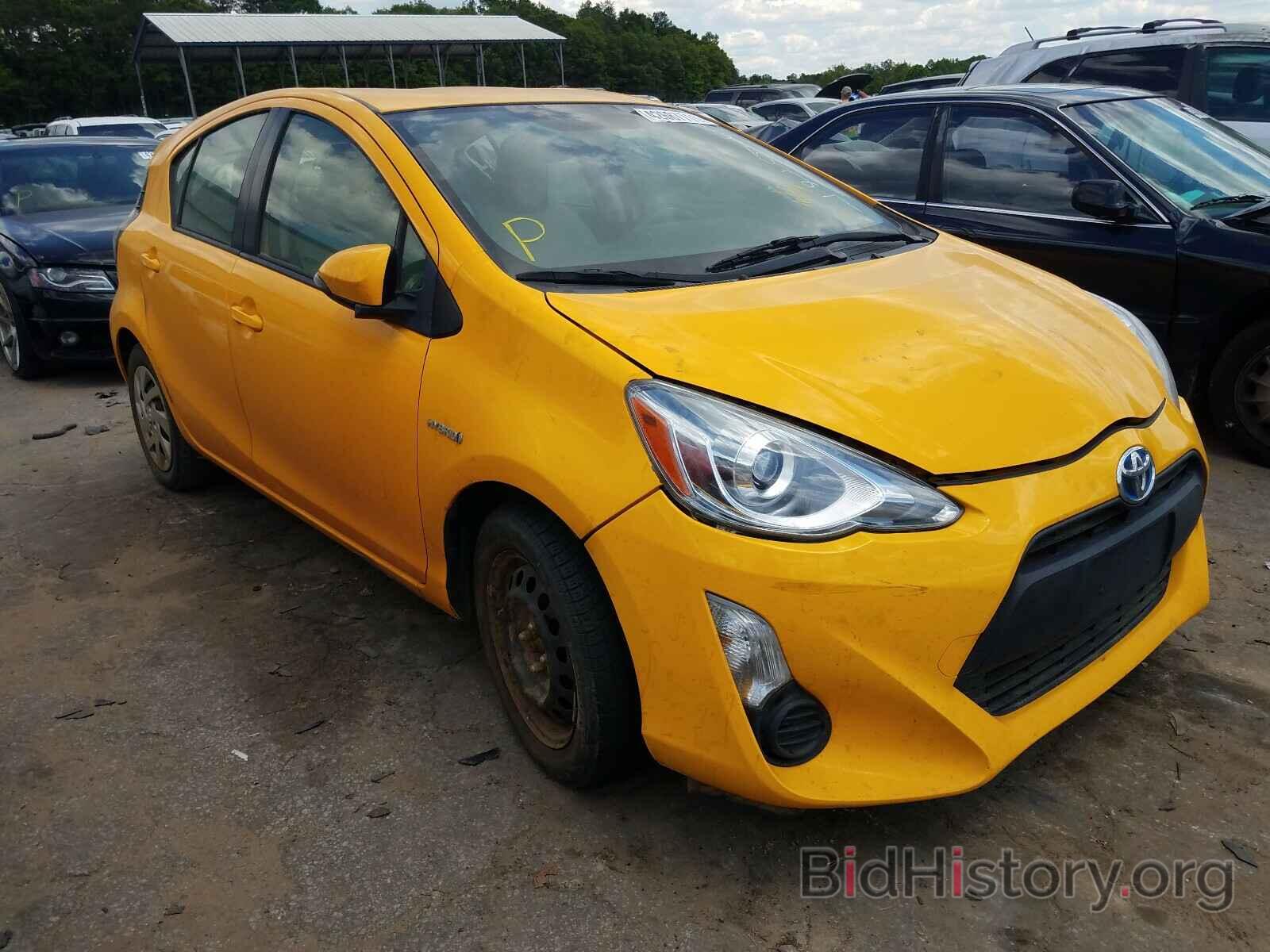 Photo JTDKDTB37F1105627 - TOYOTA PRIUS 2015