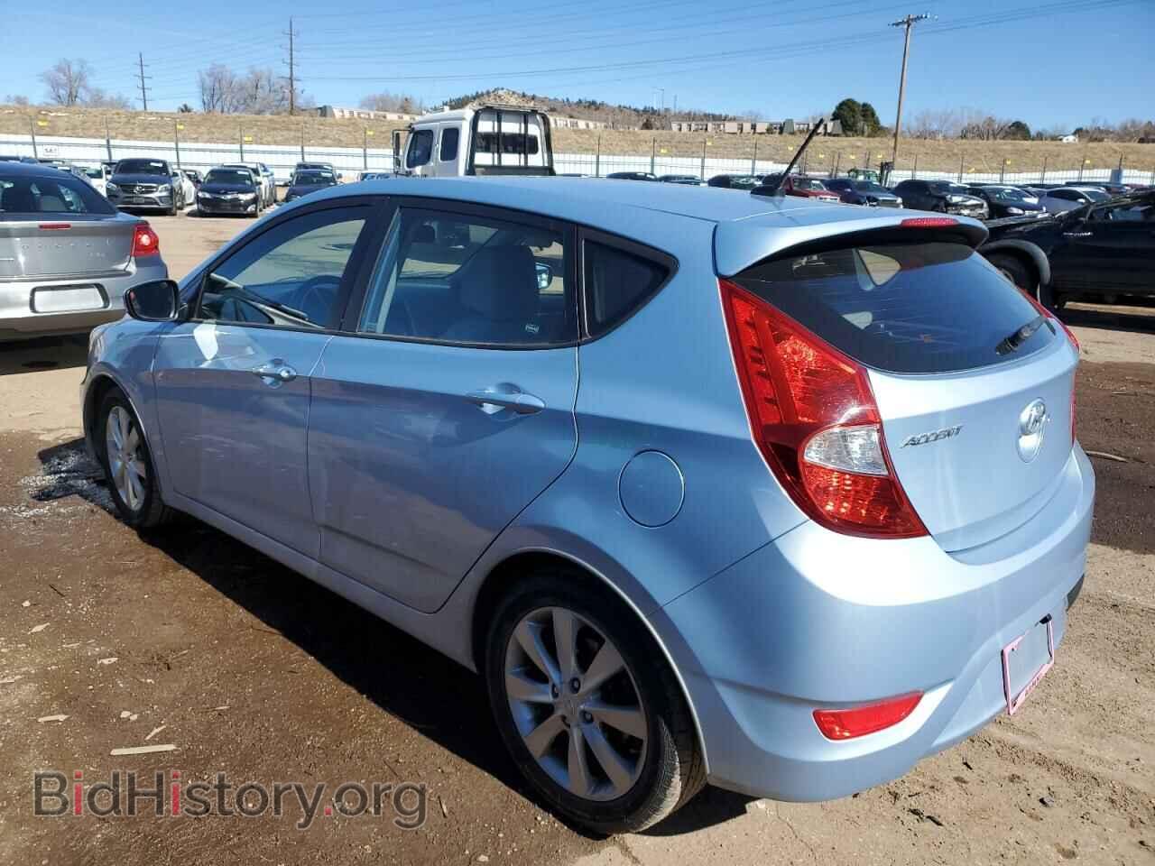 2012 HYUNDAI ACCENT - VIN: KMHCU5AE0CU005121 - Фото 2