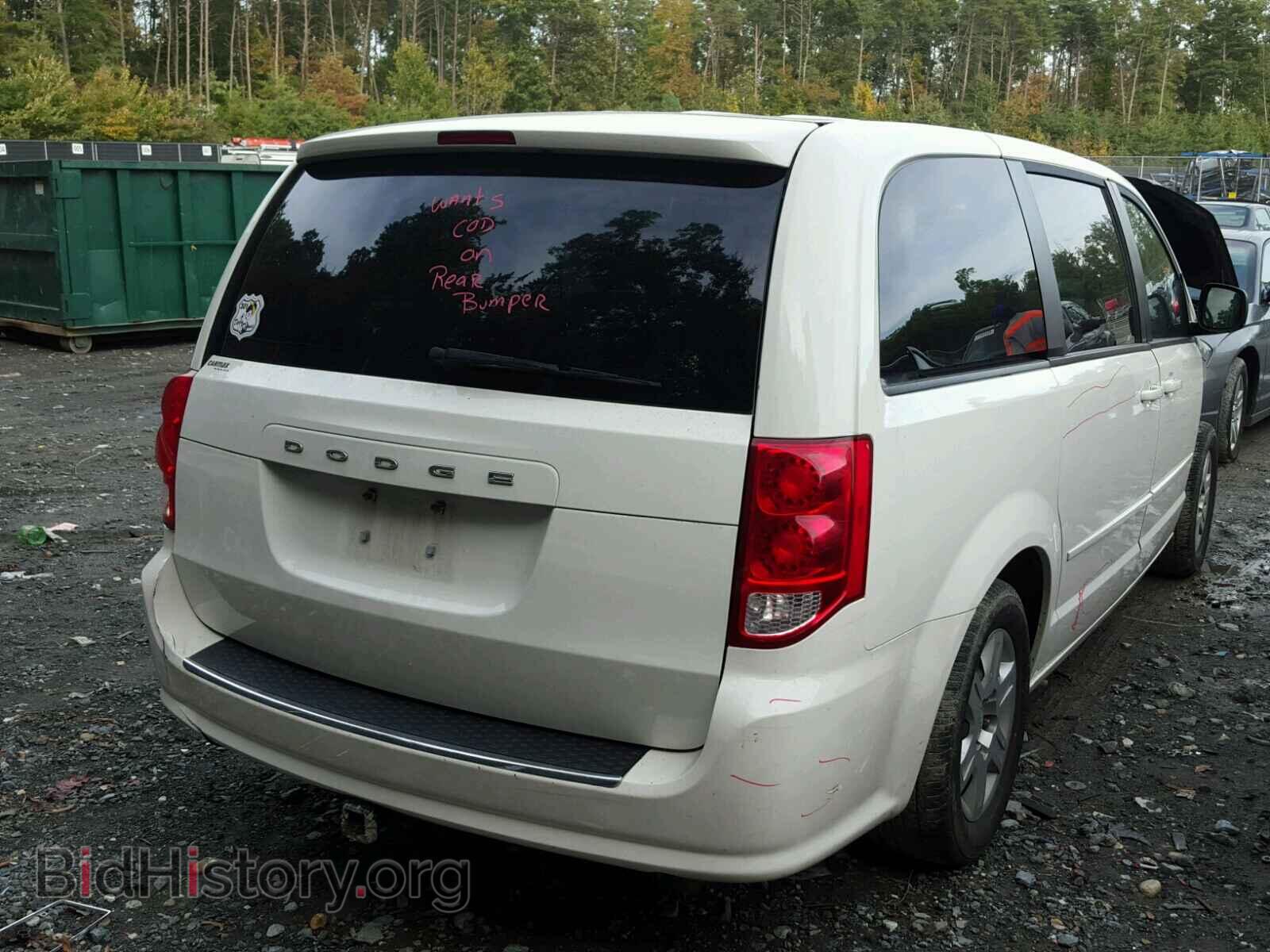2012 DODGE CARAVAN - VIN: 2C4RDGBG4CR104709 - Фото 4