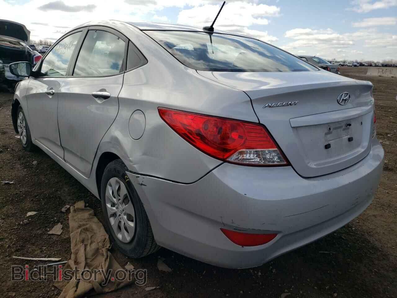 2014 HYUNDAI ACCENT - VIN: KMHCT4AE4EU670376 - Фото 3