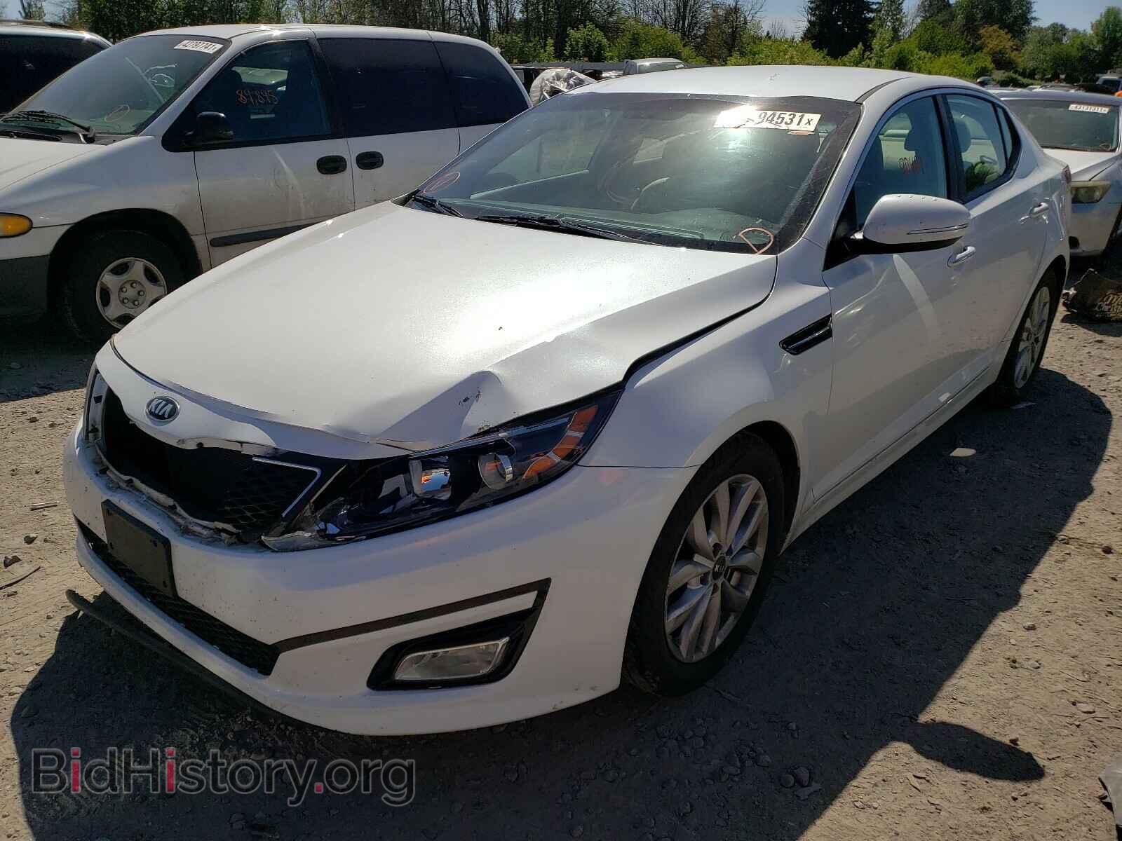 2015 KIA OPTIMA - VIN: KNAGM4A77F5628488 - Фото 2