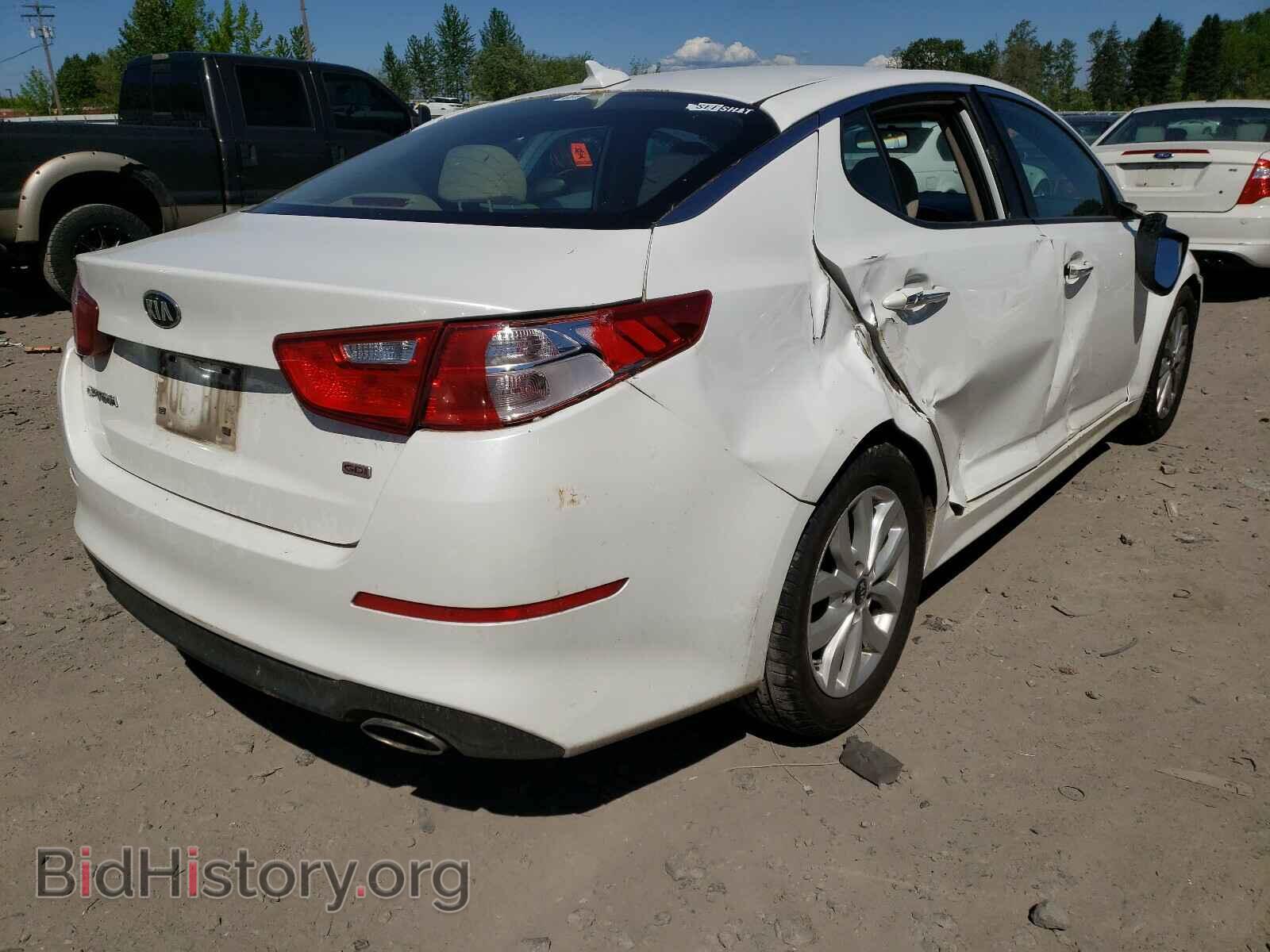 2015 KIA OPTIMA - VIN: KNAGM4A77F5628488 - Фото 4
