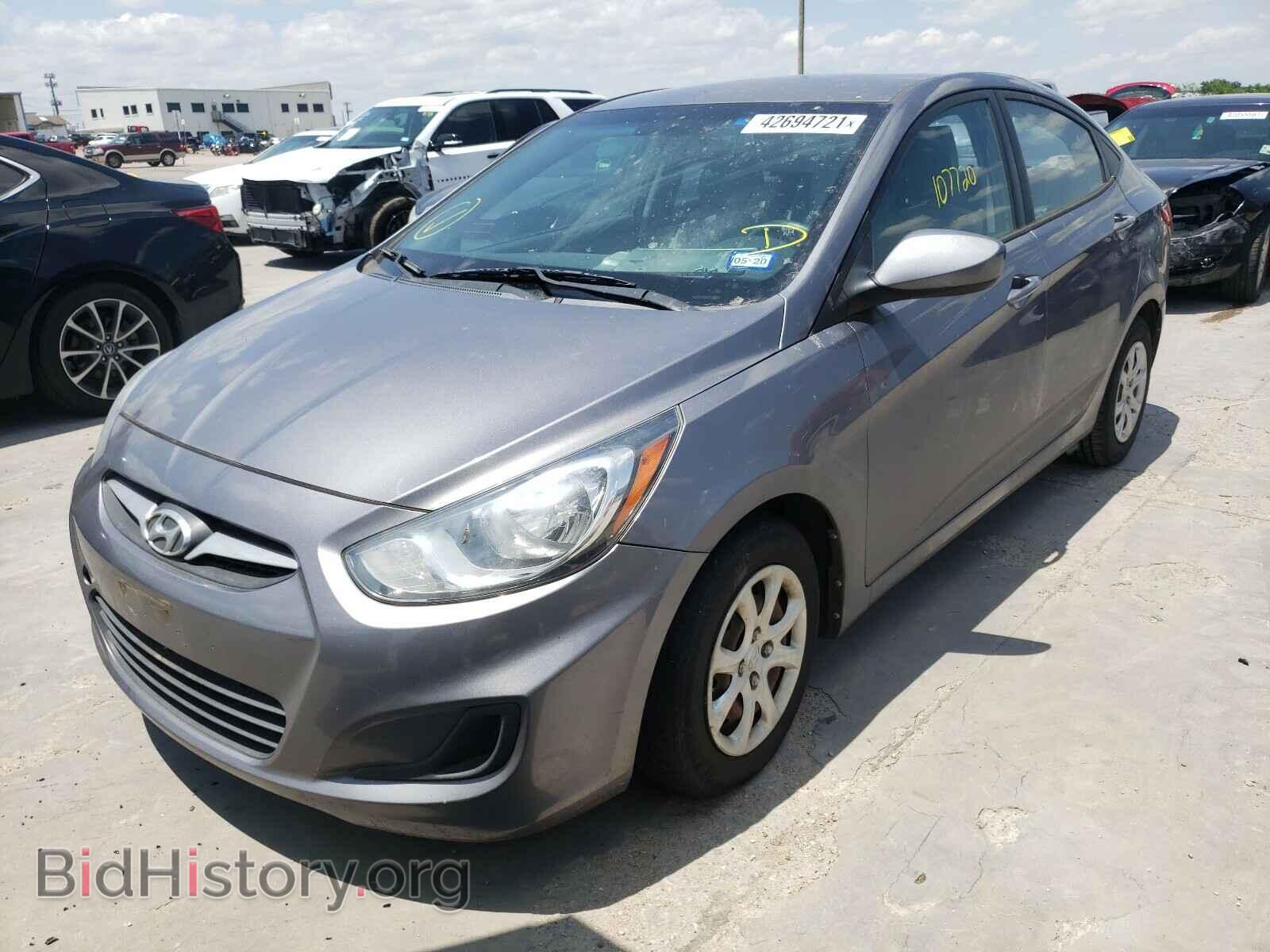 2013 HYUNDAI ACCENT - VIN: KMHCT4AE9DU535795 - Фото 2