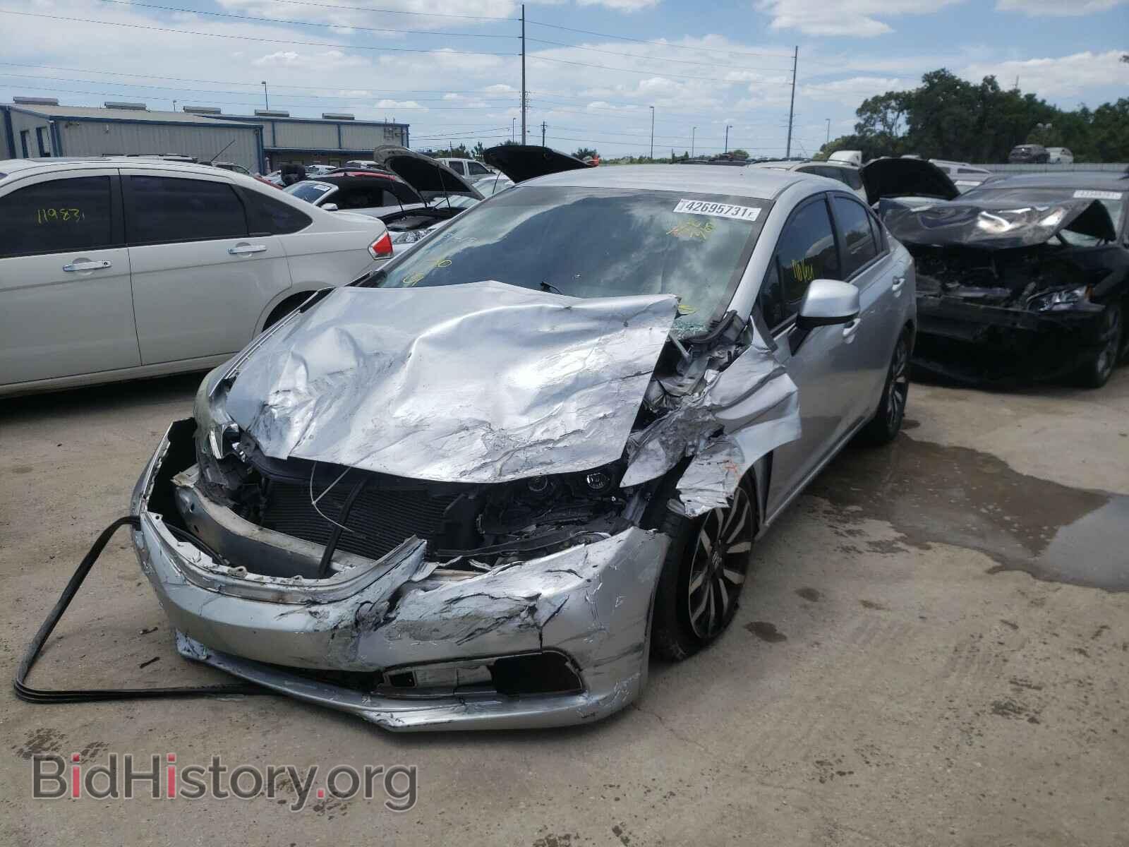 2013 HONDA CIVIC - VIN: 19XFB2F55DE052921 - Фото 2