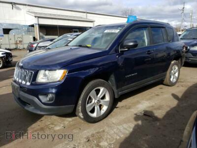 2012 Jeep COMPASS Compass SP, blue — VIN 1C4NJDBB2CD683583, Copart