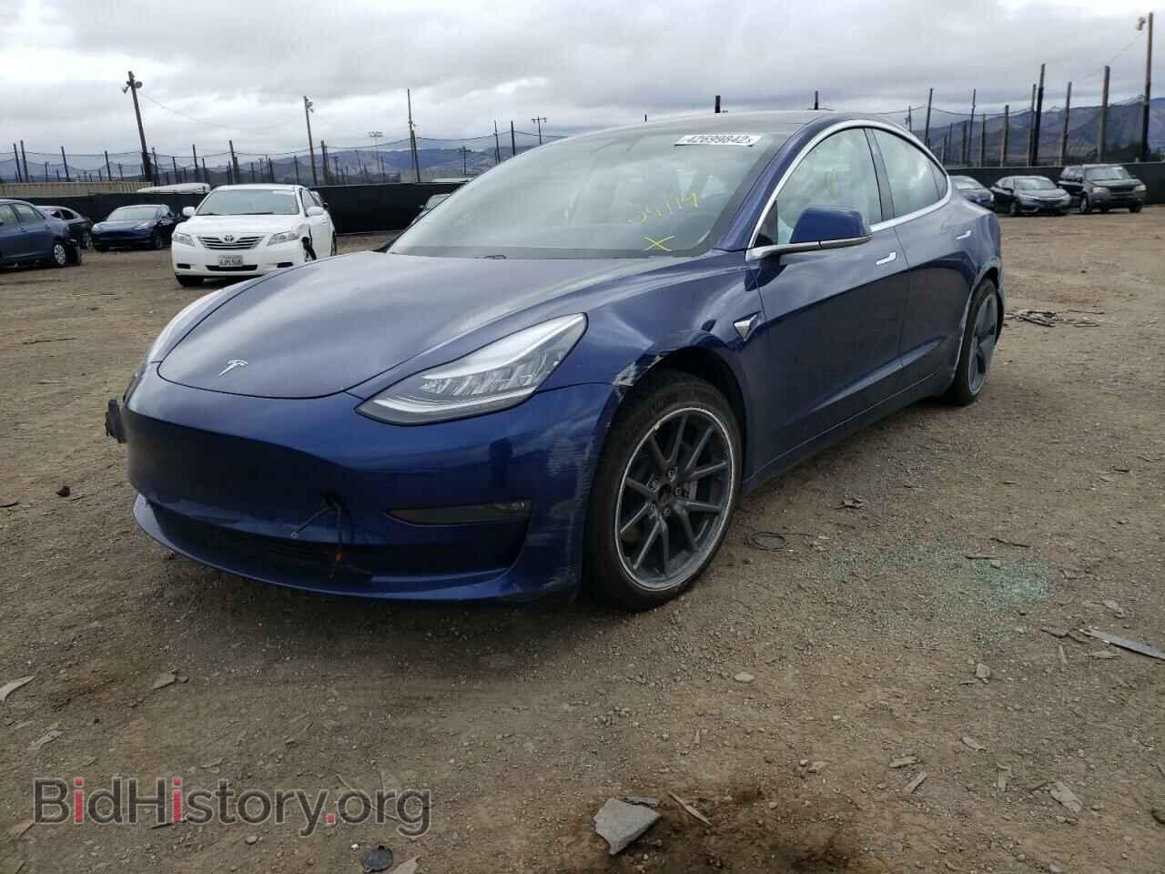 2019 TESLA MODEL 3 - VIN: 5YJ3E1EAXKF299698 - Фото 2