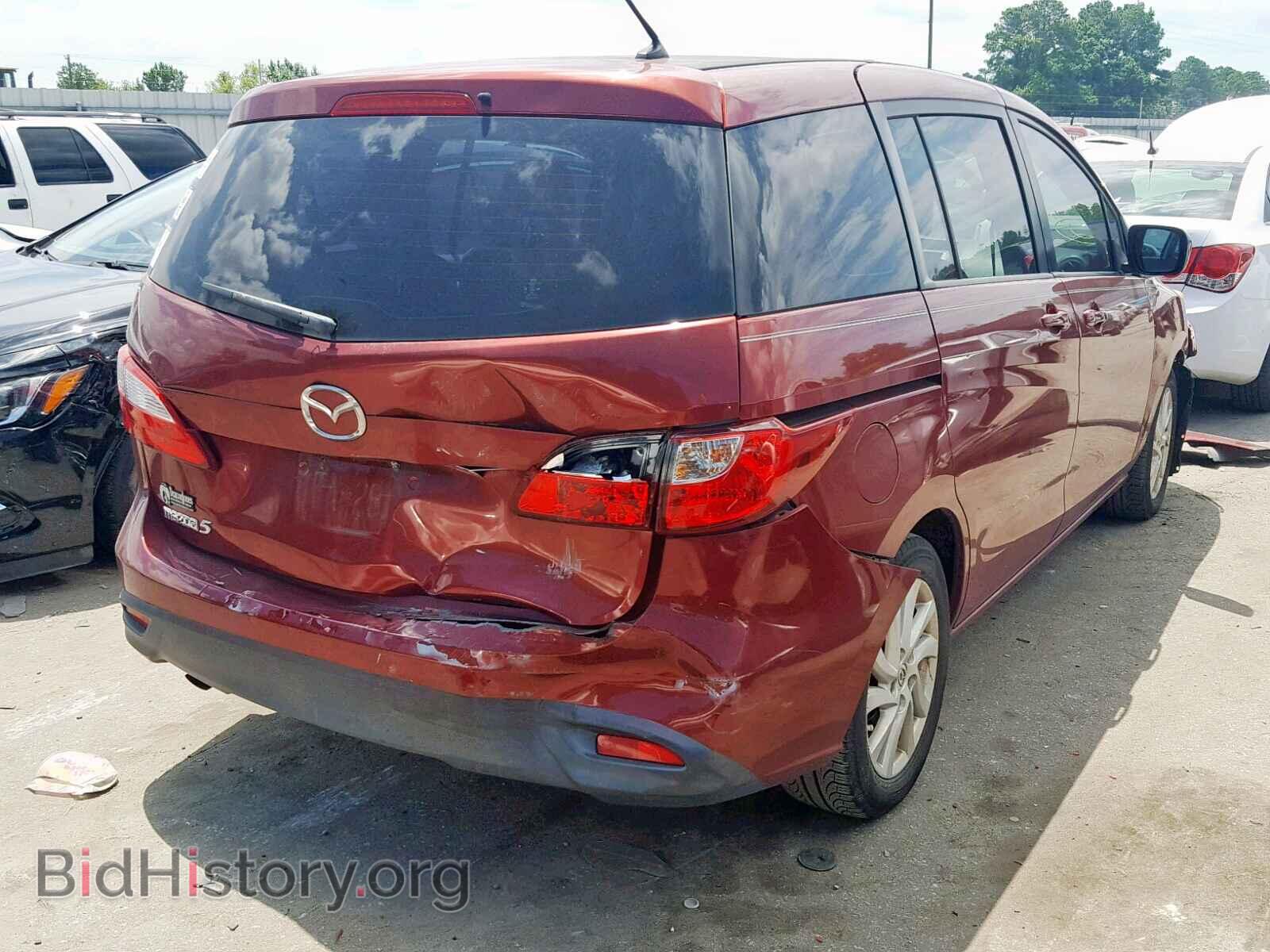 2012 MAZDA 5 - VIN: JM1CW2BL0C0109898 - Фото 4