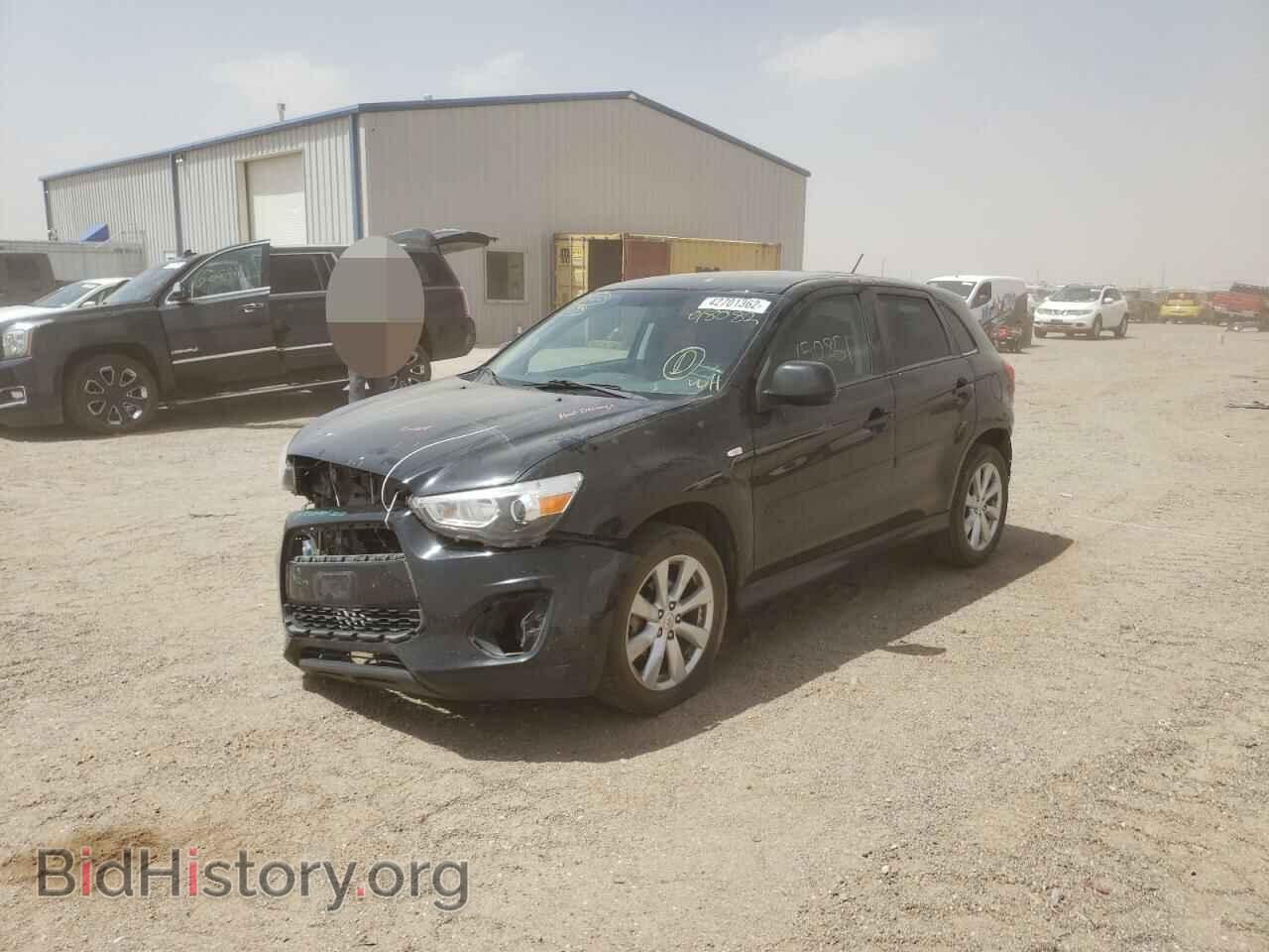 2015 MITSUBISHI OUTLANDER - VIN: 4A4AP3AU7FE018082 - Фото 2