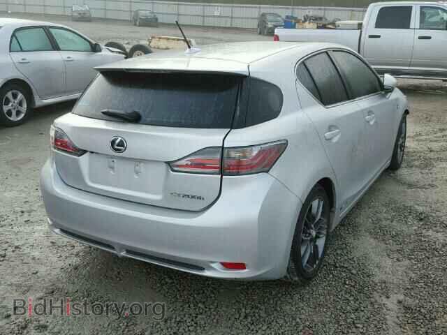2012 LEXUS CT 200 - VIN: JTHKD5BH6C2052656 - Фото 4