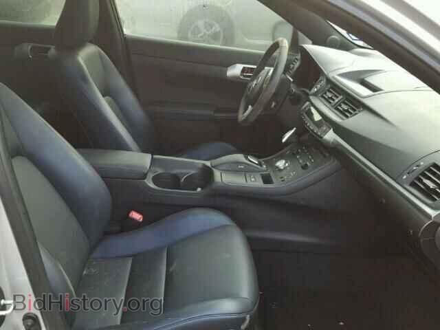 2012 LEXUS CT 200 - VIN: JTHKD5BH6C2052656 - Фото 5