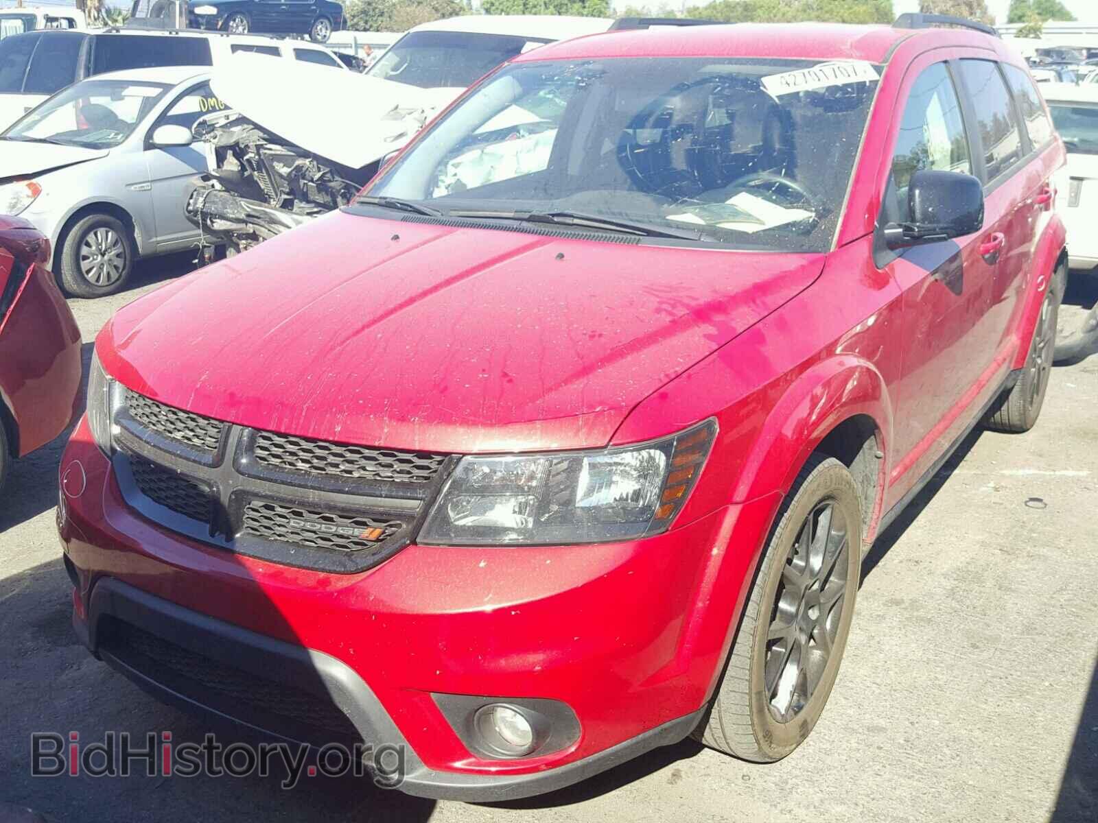 2016 DODGE JOURNEY - VIN: 3C4PDCBB2GT226296 - Фото 2