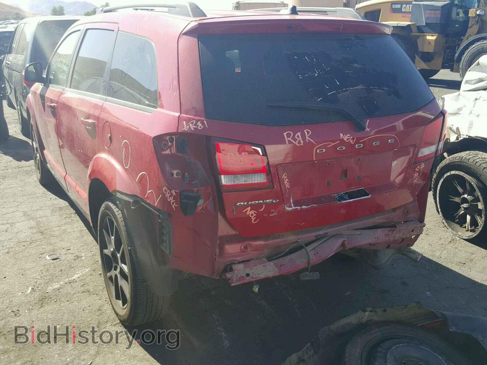 2016 DODGE JOURNEY - VIN: 3C4PDCBB2GT226296 - Фото 3
