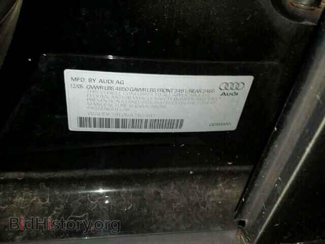 2006 AUDI A4 - VIN: WAUDF78E06A166561 - Фото 10