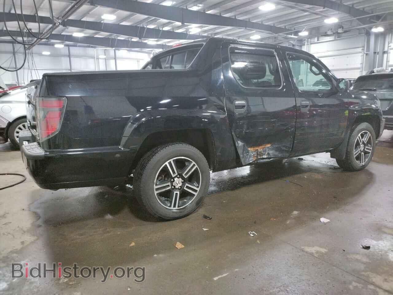2014 HONDA RIDGELINE - VIN: 5FPYK1F72EB012576 - Фото 3