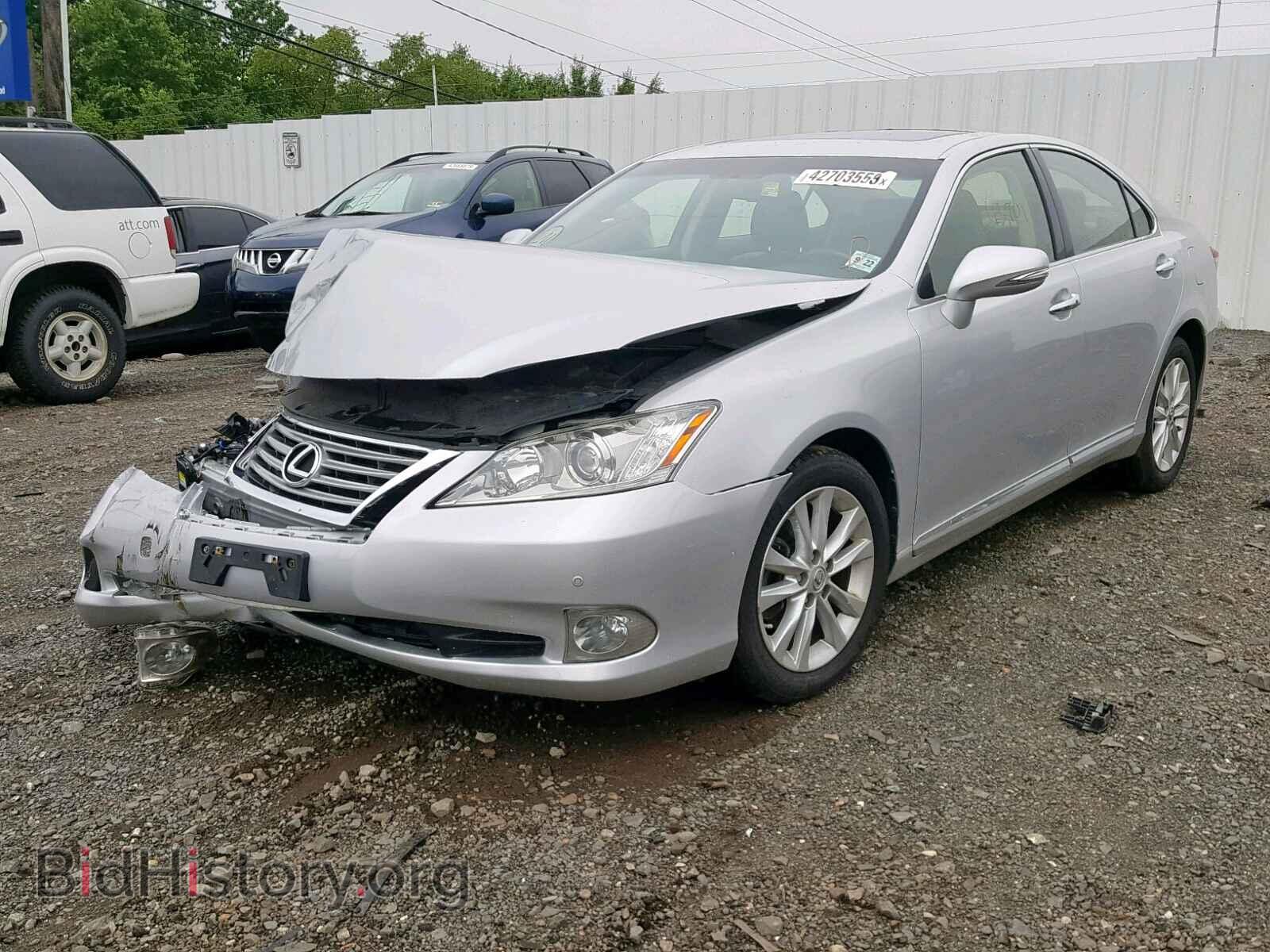 2012 LEXUS ES350 - VIN: JTHBK1EG4C2500331 - Фото 2