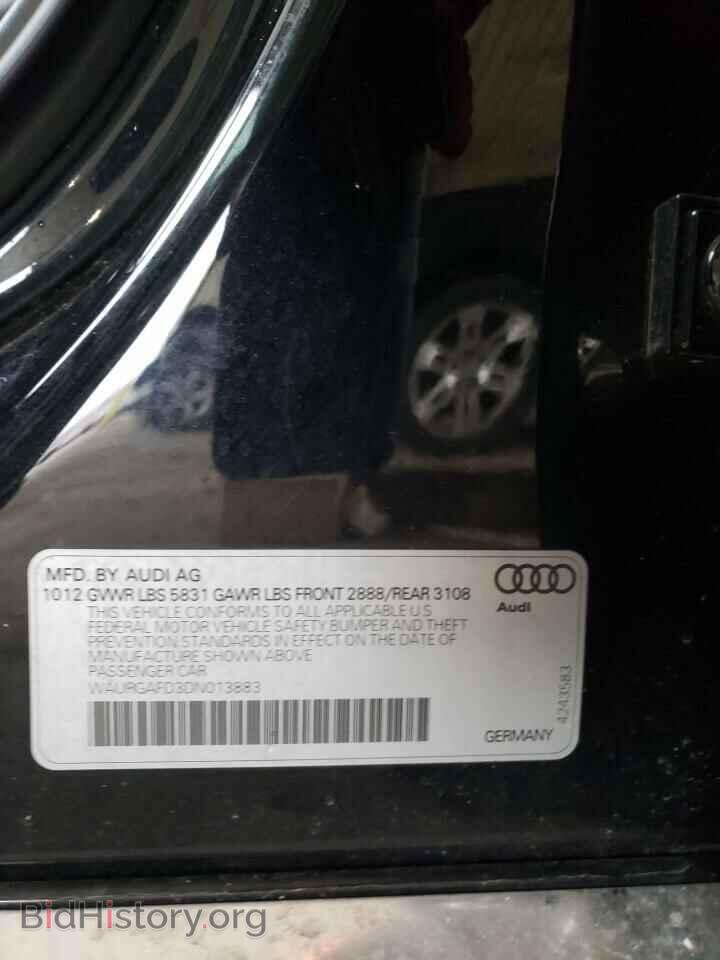 2013 AUDI A8 - VIN: WAURGAFD3DN013883 - Photo 12