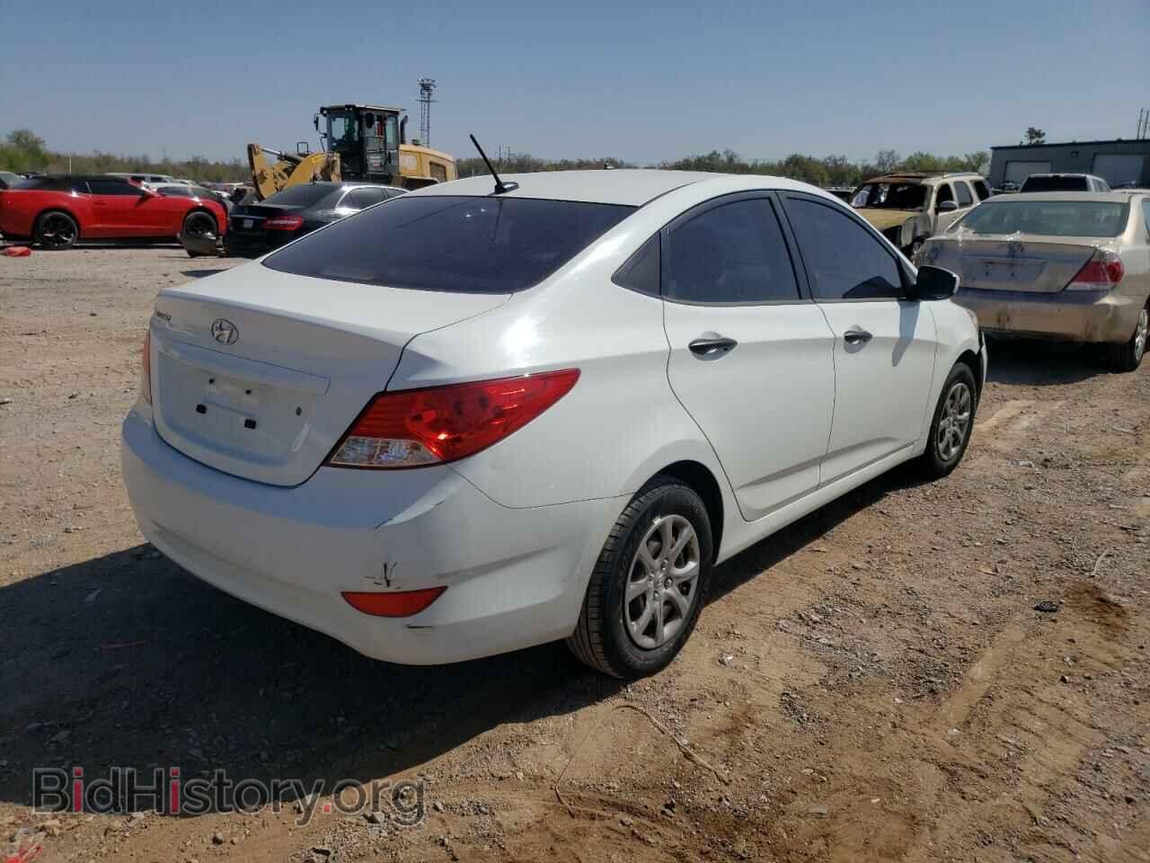 2012 HYUNDAI ACCENT - VIN: KMHCT4AE0CU042957 - Фото 4