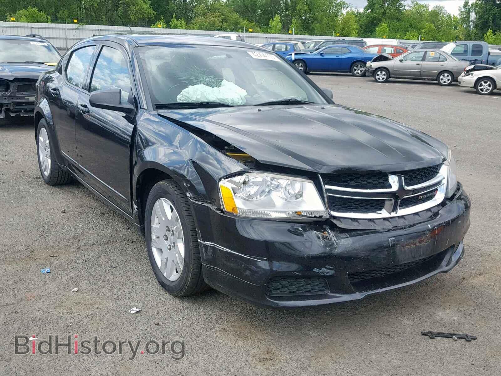 Photo 1C3CDZAG7CN269318 - DODGE AVENGER 2012