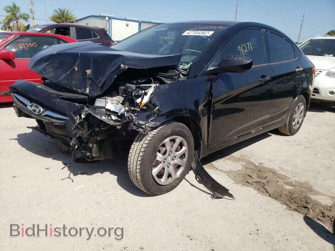 2013 HYUNDAI ACCENT - VIN: KMHCT4AE8DU458790 - Фото 2
