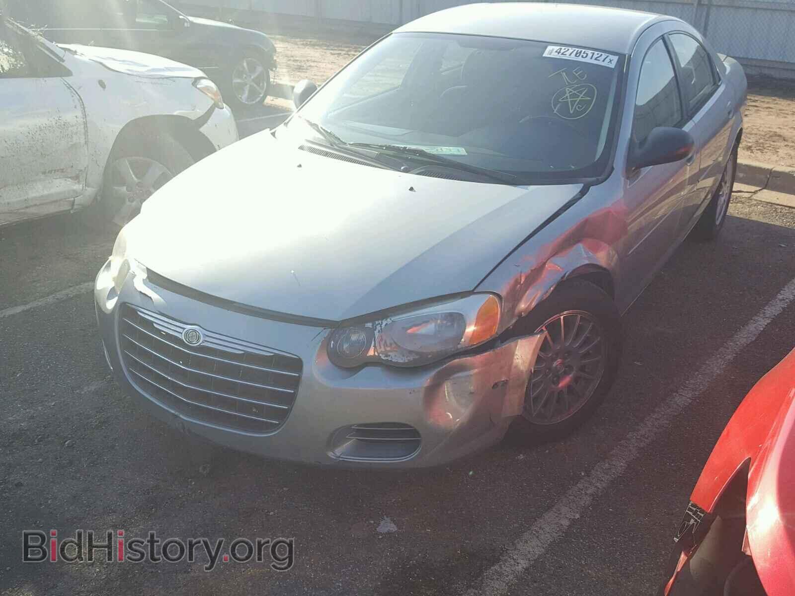 2004 CHRYSLER SEBRING - VIN: 1C3EL46X04N287362 - Фото 2
