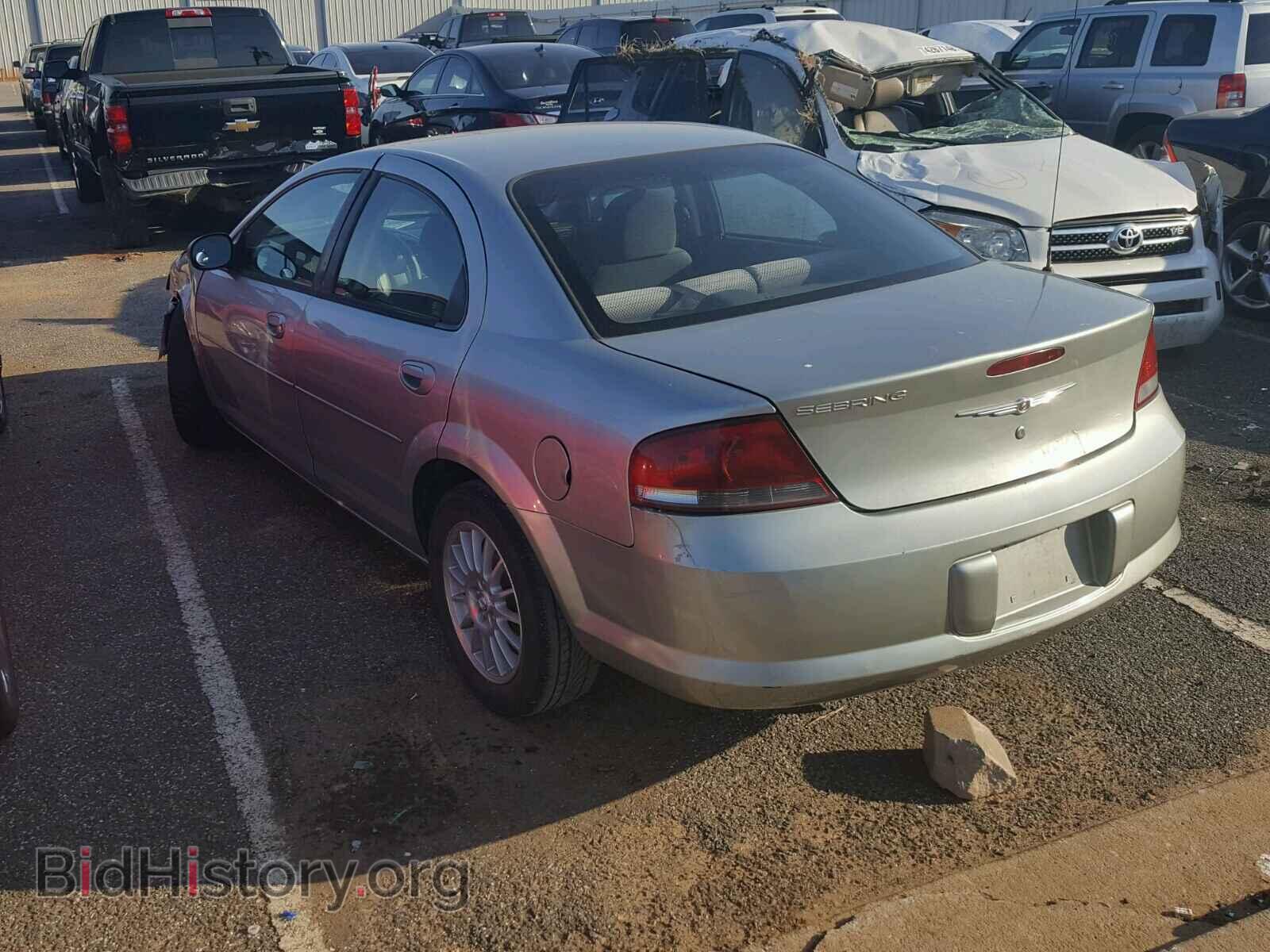 2004 CHRYSLER SEBRING - VIN: 1C3EL46X04N287362 - Фото 3