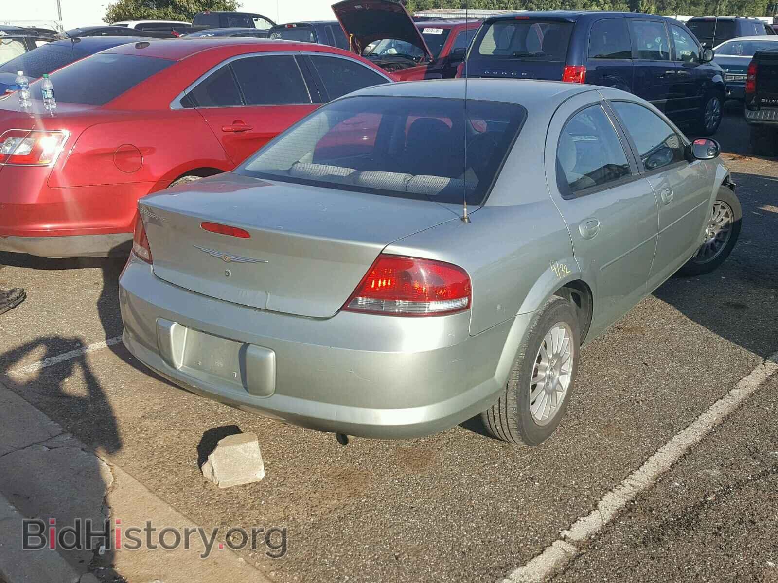 2004 CHRYSLER SEBRING - VIN: 1C3EL46X04N287362 - Фото 4