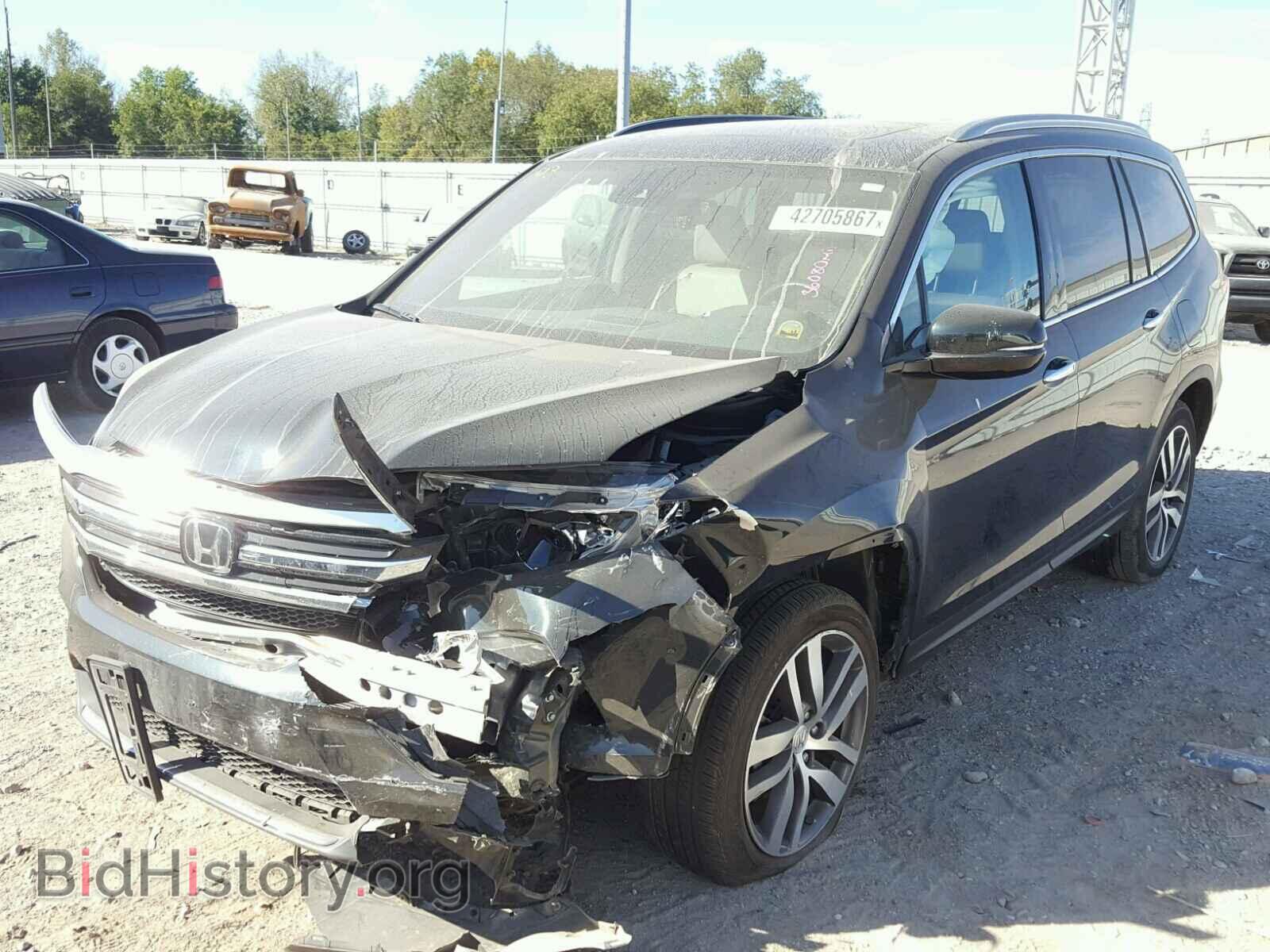 2016 HONDA PILOT - VIN: 5FNYF6H0XGB028070 - Фото 2