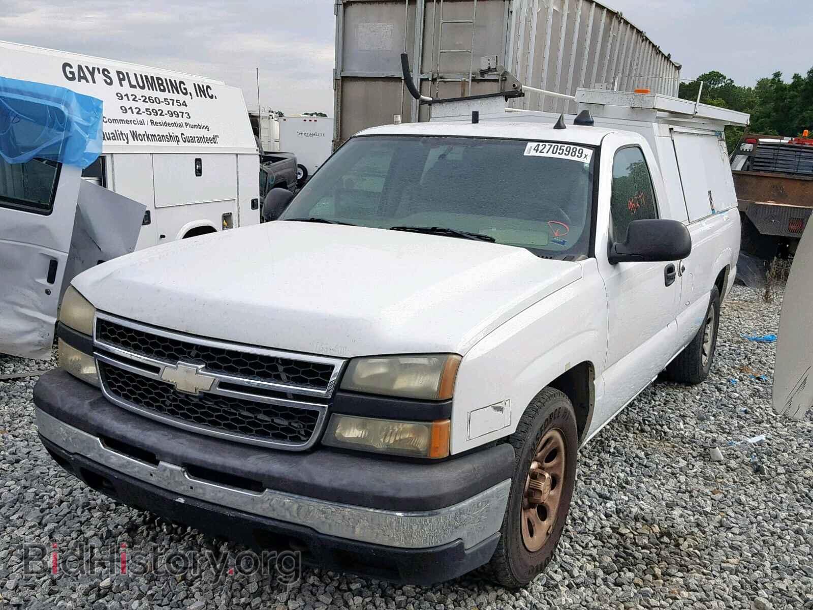 2006 CHEVROLET SILVERADO - VIN: 3GCEC14X86G253193 - Фото 2