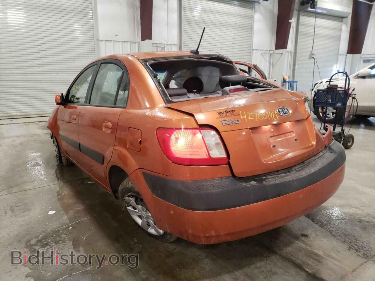 2009 KIA RIO - VIN: KNADE223896543660 - Фото 3