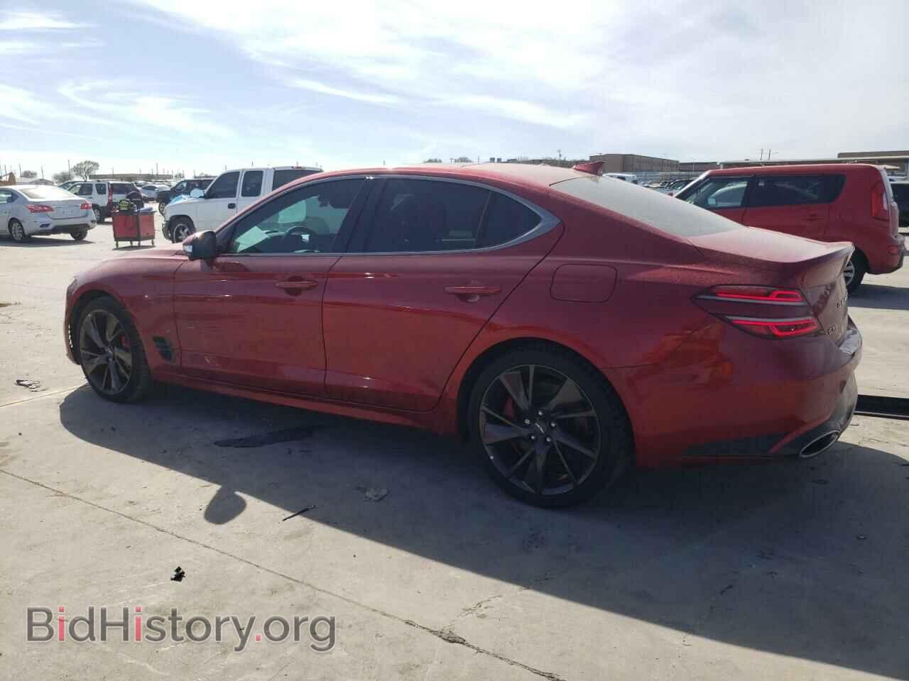 2022 GENESIS G70 BASE - VIN: KMTG54TE8NU100167 - Фото 2