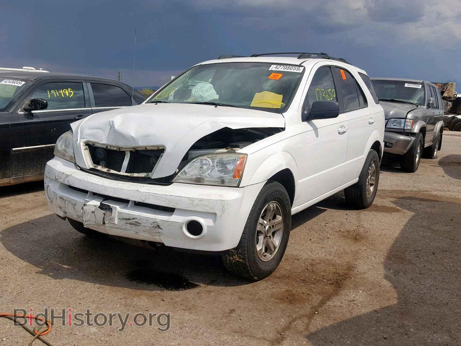 2005 KIA SORENTO EX - VIN: KNDJC733X55428338 - Фото 2