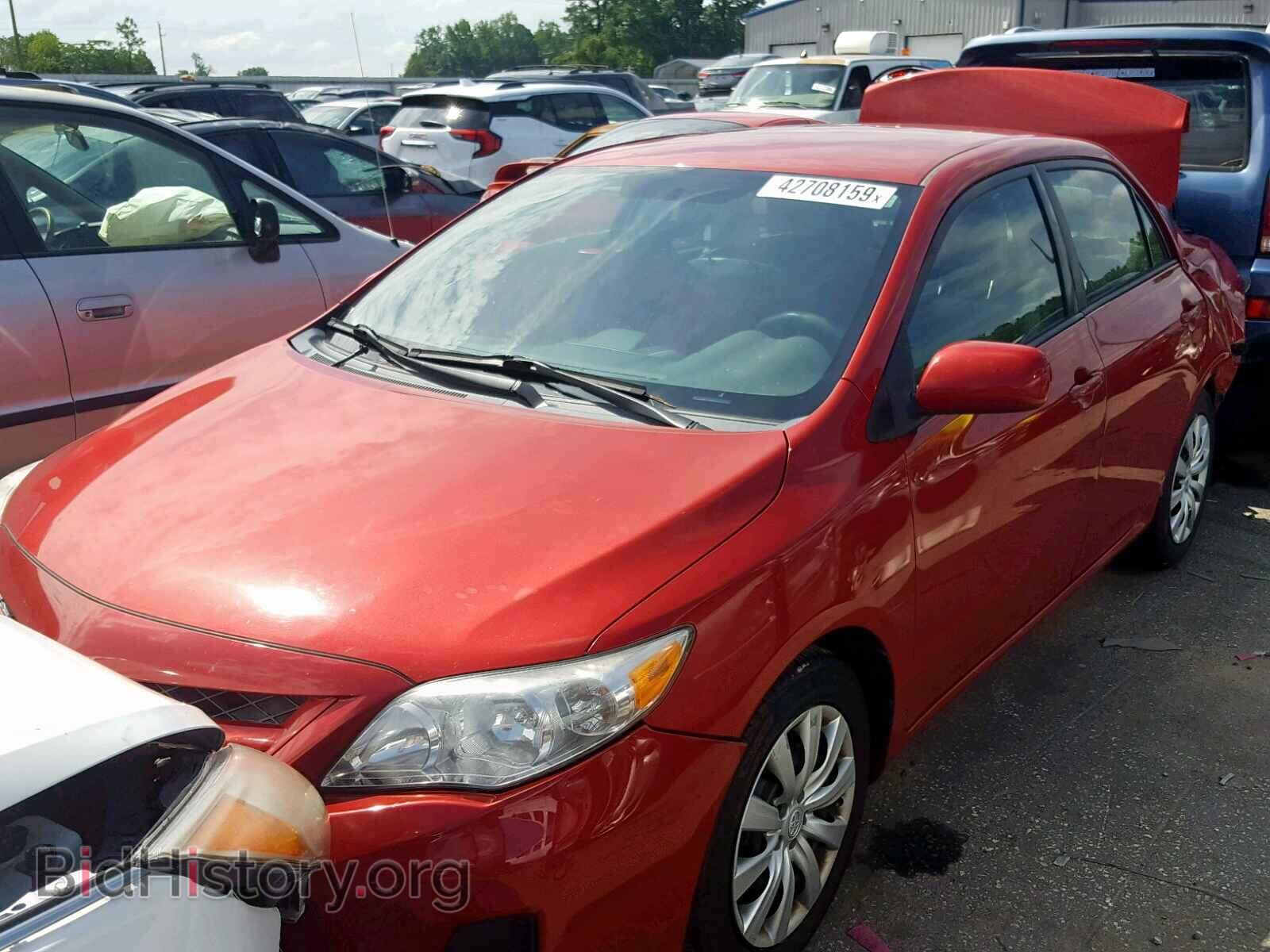 2012 TOYOTA COROLLA BA - VIN: 2T1BU4EE4CC866870 - Фото 2