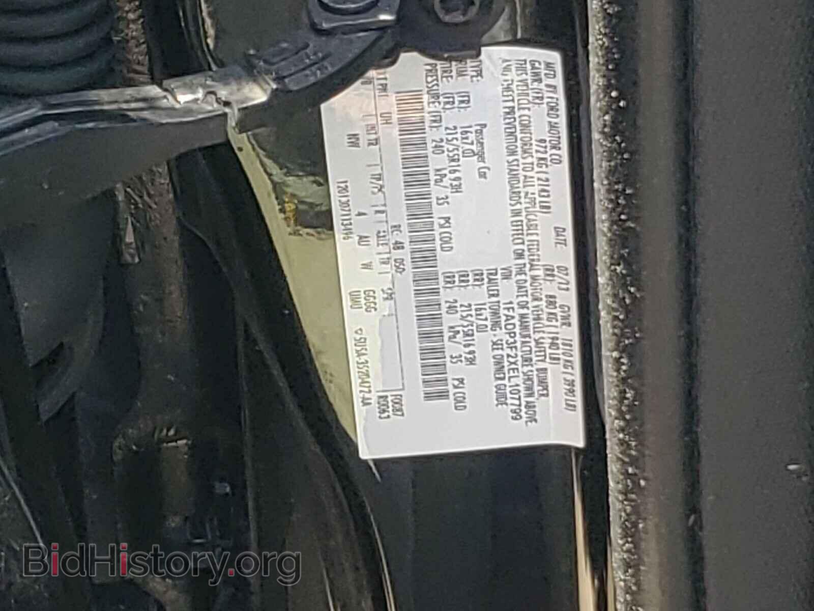2014 FORD FOCUS - VIN: 1FADP3F2XEL107799 - Фото 10